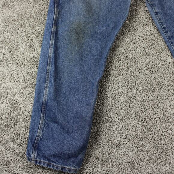 Wrangler FR Flame Resistant Jeans Mens 40x30 Blue Denim Workwear Safety - Picture 3 of 14